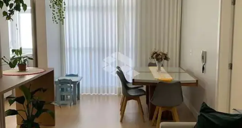 Apartamento mobiliado com 3 quartos e 2 vagas no bairro barreiros em são josé/sc