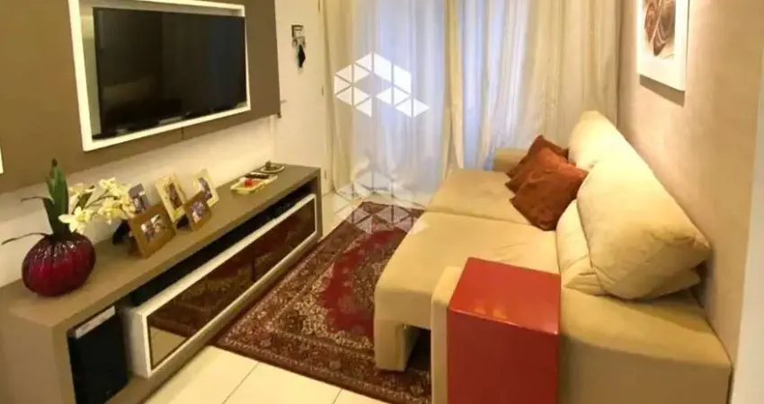 Apartamento 2 dormitórios mobiliado na avenida das torres no bairro ipiranga em são josé/sc