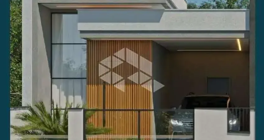 Linda e moderna casa de alto padrão com 2 quartos sendo 1 suíte forquilhas!