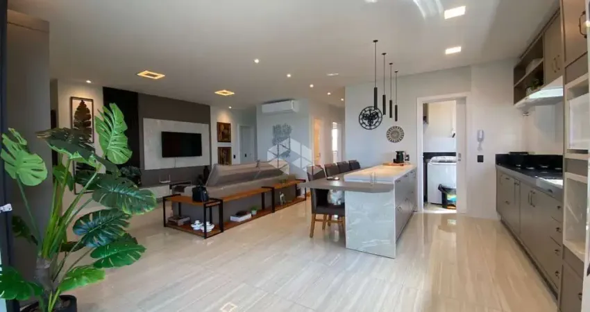 Apartamento em porto belo/sc com 127m² de área privativa 1 suíte e 2 demi-suítes