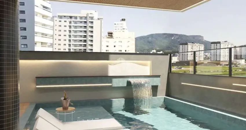 Apartamento com 2 quartos sendo 1 suíte e 1 vaga de garagem no bairro pedra branca em palhoça/sc