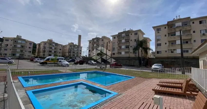 Apartamento mobiliado com 2 dormitórios 1 vaga de garagem no bairro areias em são josé/sc.