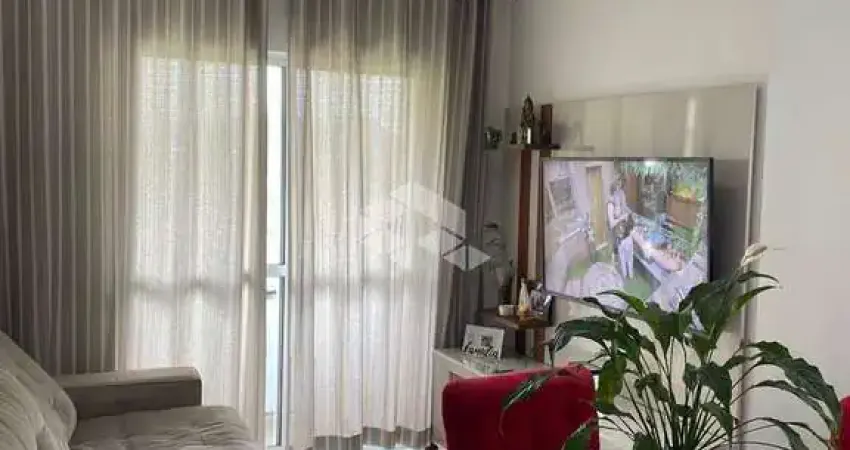 Apartamento no bairro ipiranga, em são josé, sc, semi-mobiliado, 02 dormitórios, e 01 vaga de garagem.