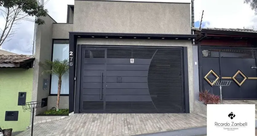 Casa para Venda em Bragança Paulista, Jardins, 3 dormitórios, 1 suíte, 2 banheiros, 2 vagas
