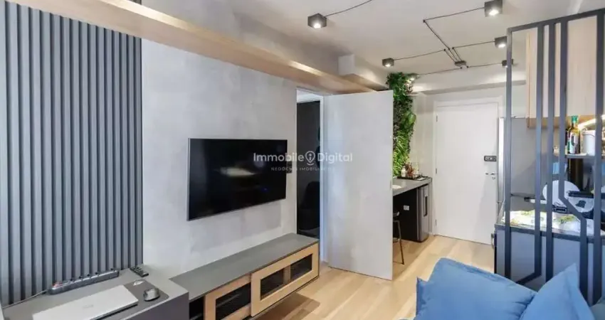 Apartamento à venda no jd caravelas com 28m² mobiliado e pronto para morar