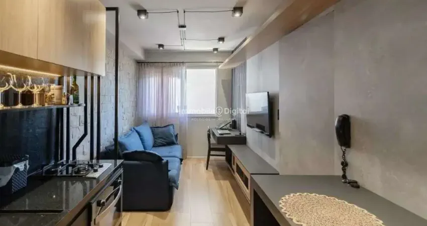 Apartamento à venda no jd caravelas com 28m² mobiliado e pronto para morar