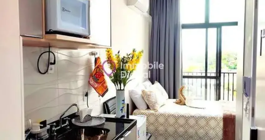 Apartamento a venda chácara santo antônio -  24m2,  2 quartos e lazer completo