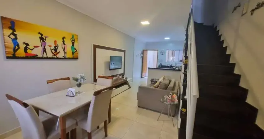 Sobrado à venda, 02 suítes, lavabo, 01 vaga, 84 m² campo grande