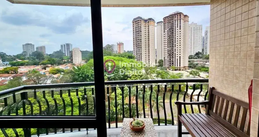 Apartamento para locação no alto da boa vista - 82m2 , 3 quartos e 2 vagas