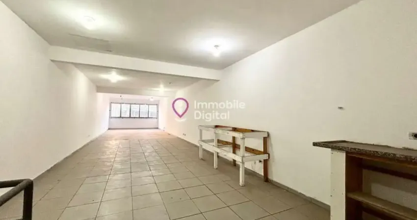 Loja e sobreloja para locação com 150m para locação próximo ao Largo 13 de Maio