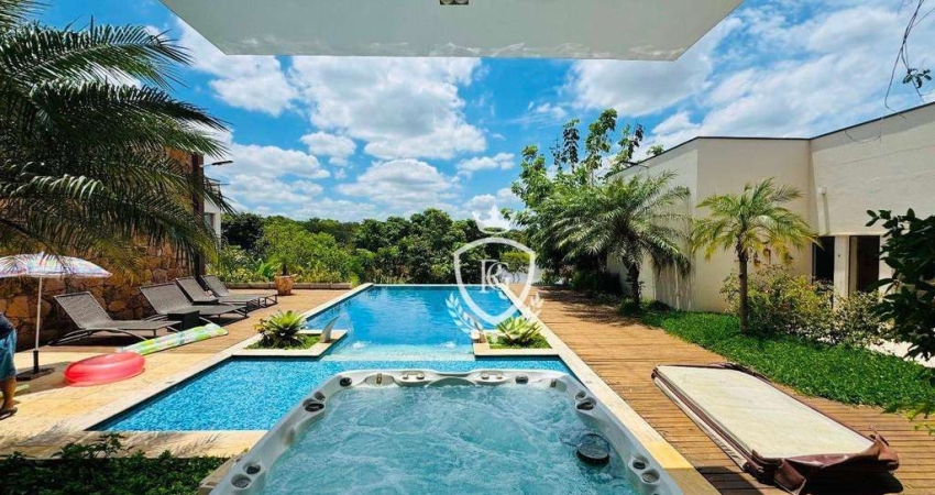 Casa com 5 dormitórios, 838 m² - venda por R$ 8.500.000,00 ou aluguel por R$ 38.000,00/mês - Condomínio Fazenda Alvorada - Porto Feliz/SP