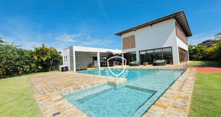 Casa com 4 dormitórios à venda, 540 m² por R$ 4.500.000,00 - Condomínio Fazenda Alvorada - Porto Feliz/SP