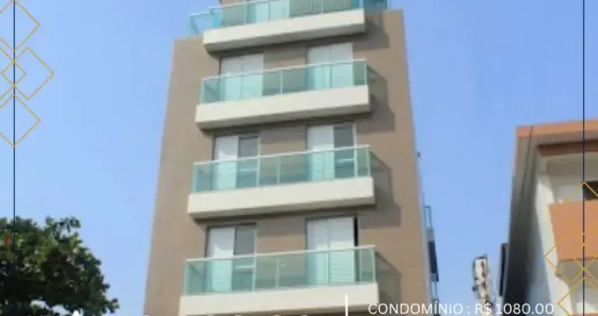 APARTAMENTO À VENDA COM 60M² , 2 DORMITÓRIOS (SENDO 1 SUÍTE) 60M², 1 VAGA DE GARAGEM: BAIRRO: APARECIDA EM SANTOS/SP