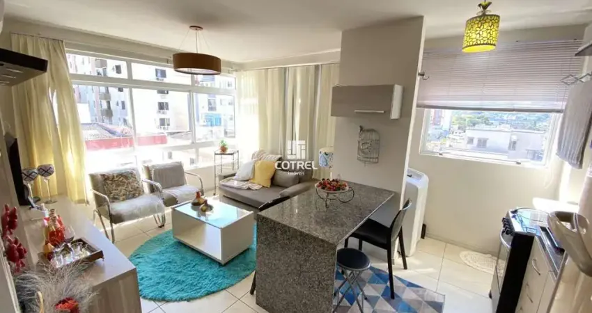 Apartamento central 1 dormitório localizado na cidade de Santa Maria - RS