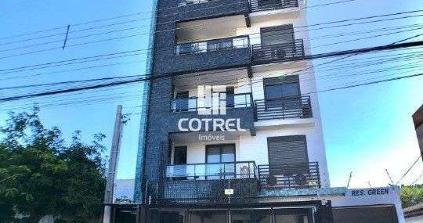 Apartamento no Residencial Green com 01 dormitório, sacada com churrasqueira, 01