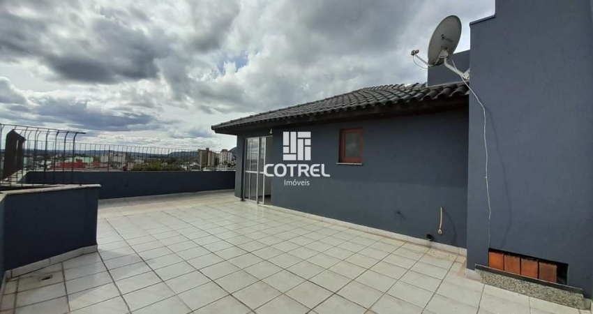 Cobertura para venda com 3 dormitórios 1 sendo suíte, sala ampla, terraço situad