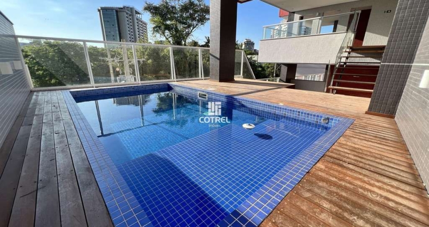 Excelente apartamento para venda com 3 suítes, sacada com vista panorâmica e 2 v