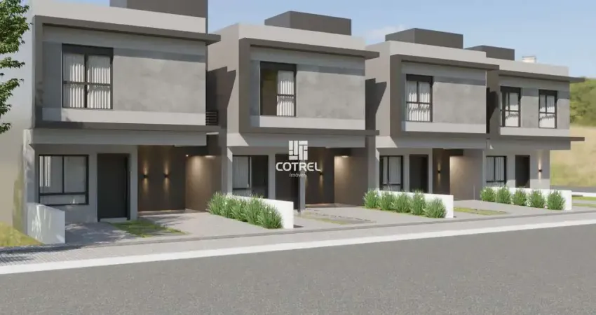 Casa á venda com 3 dormitórios sendo 1 suíte, 2 vagas de garagem situada no rese