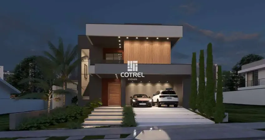 Casa para venda 3 suítes com closet, 2 vagas de garagem situada no Condomínio fe