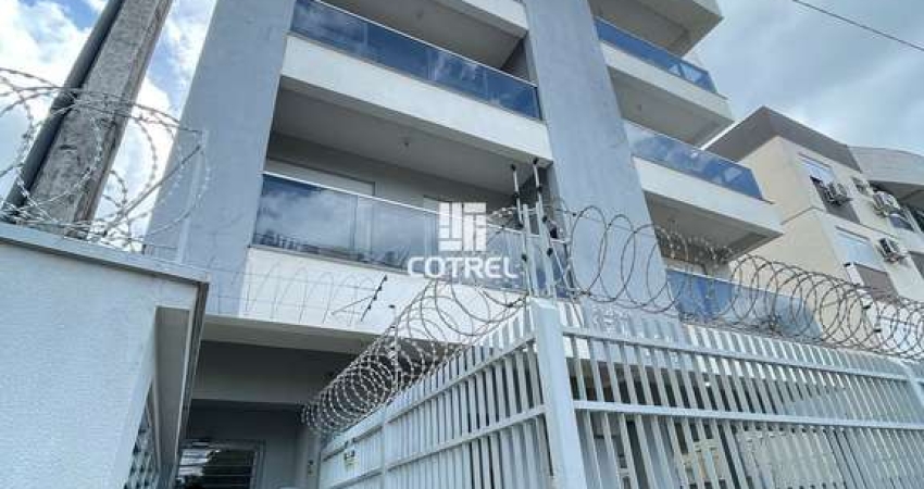 Apartamento para venda com 1 dormitório e garagem no centro de Camobi.