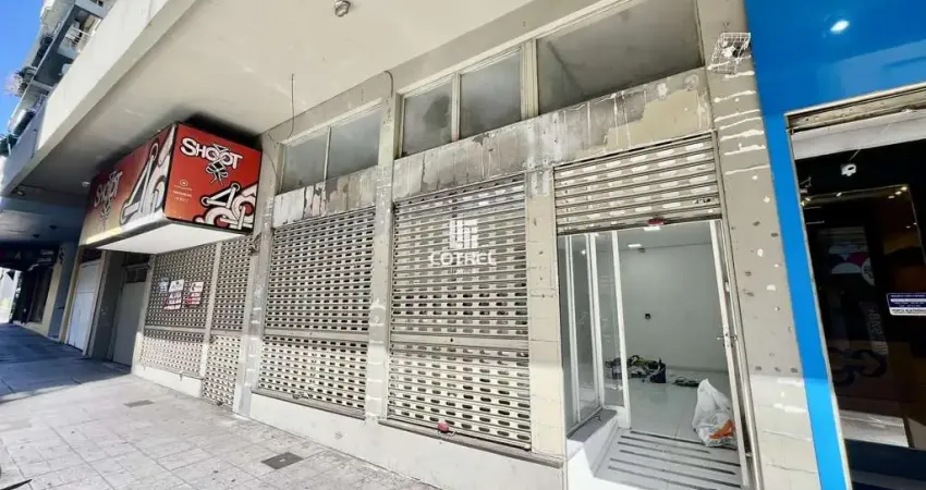 Loja para locação, 70m² situada no bairro Centro, na cidade de Santa Maria/RS.