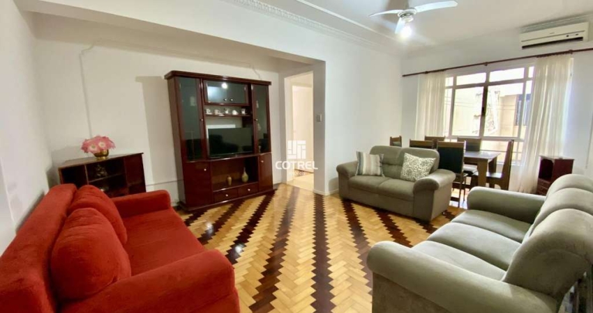 Apartamento mobiliado, 2 dormitórios situado no bairro Centro, na cidade de Sant