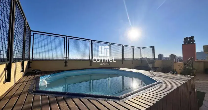 Cobertura á venda 03 dormitórios sendo 1 suíte, 2 vagas de garagem localizado no