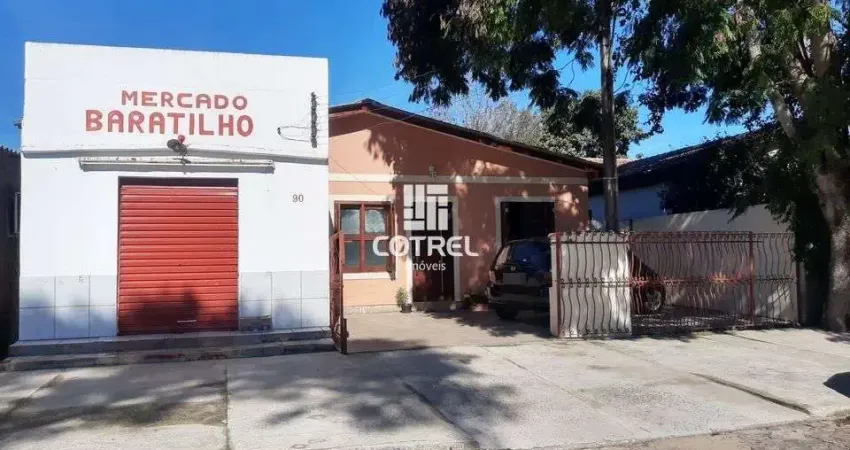 Casa comercial 12x 40 no bairro lorenzi localizada na cidade de santa maria/rs