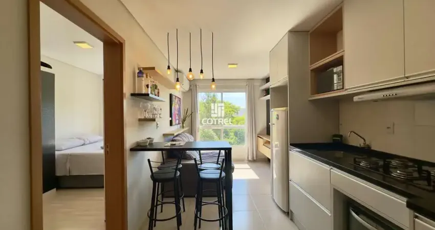 Apartamento para locação com 01 dormitório, 01 banheiro e 01 vaga de garagem loc