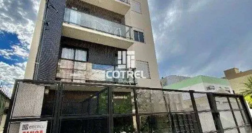 Apartamento para locação no residencial dona hermínia com 1 dormitório, sacada,