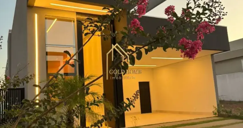 Casa térrea de alto padrão, com 3 suites sendo 1 máster com closet - florais do parque -cuiabá