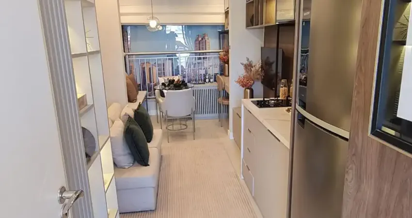 Apartamento na chácara klabin tem 27 metros quadrados com 1 quarto