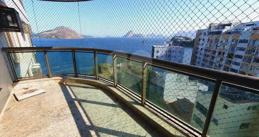 Apartamento com 4 quartos à venda ou para locação em icaraí - rj