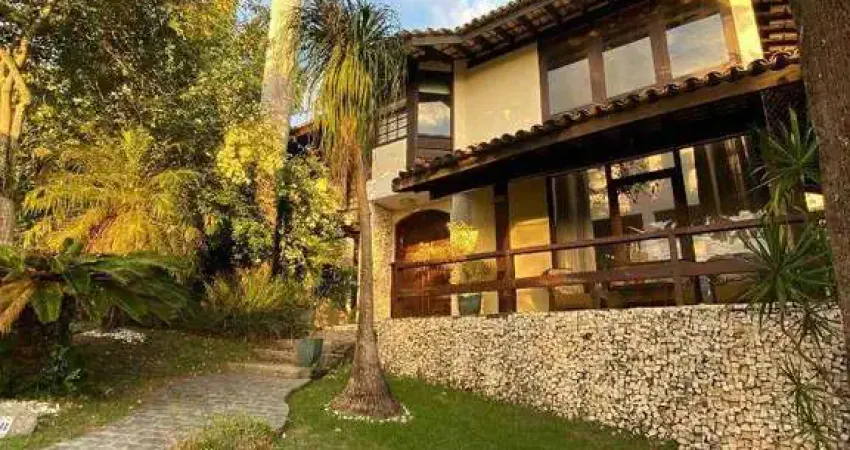 Linda Casa, 4 suítes - Camboinhas - 506 m² por R$ 2.850.000 - Niterói/RJ