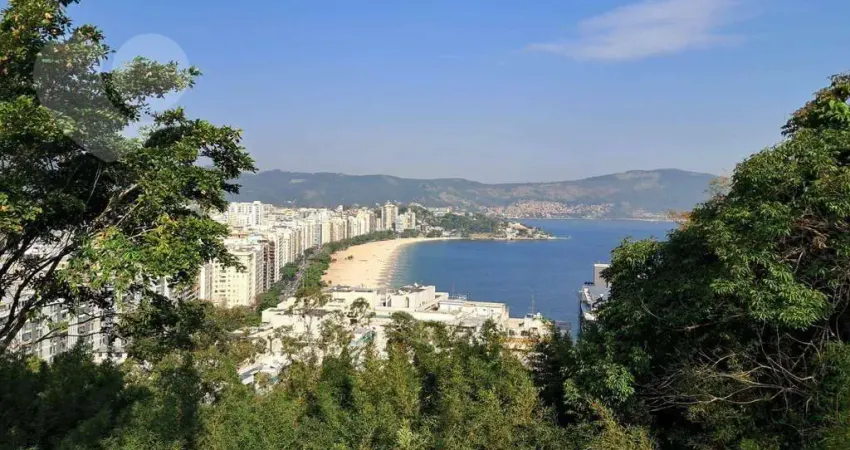Studio montado mais cortina de vidro com Vista para o Mar em Icaraí