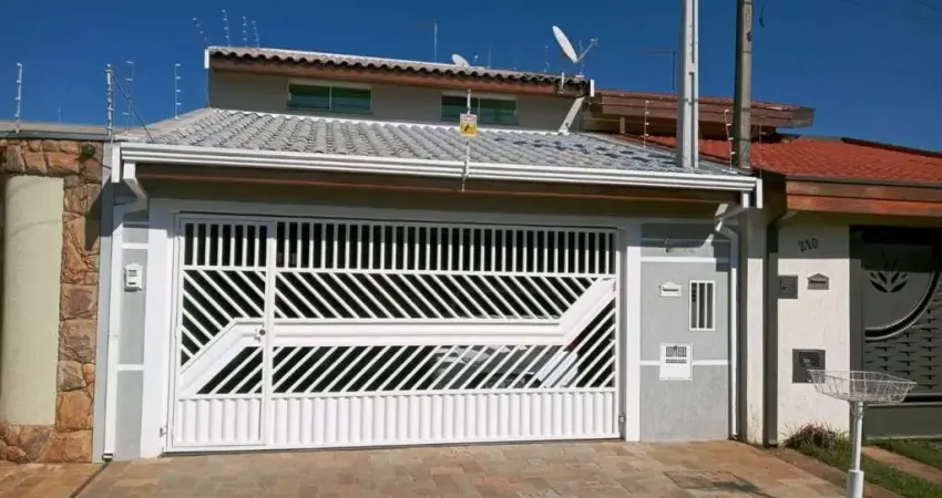 Casa para Venda em Nova Odessa, Residencial Santa Luiza II, 3 dormitórios, 1 suíte, 3 banheiros, 2 vagas