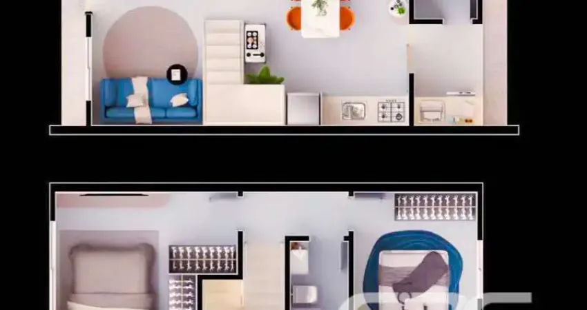 Casa com 2 quartos à venda na Rua Quinze de Novembro, 742, Vila Nova, Joinville