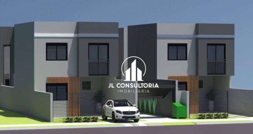 Sobrado à venda, 69 m² por R$ 439.929,00 - Sítio Cercado - Curitiba/PR