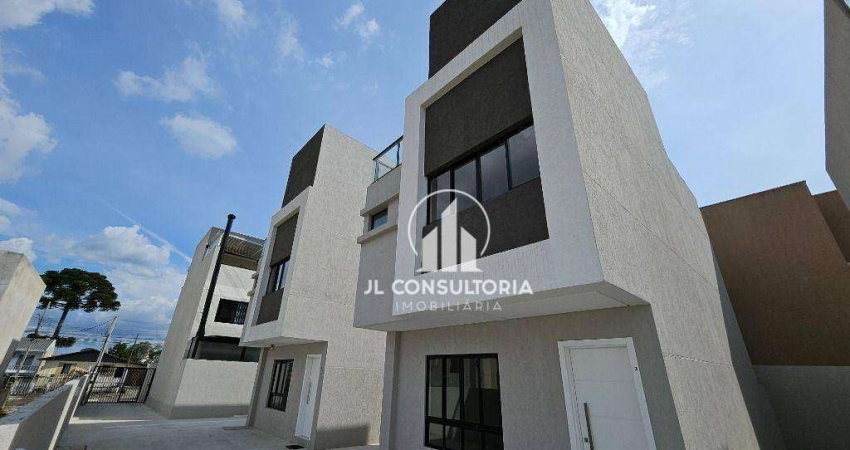 Sobrado com 3 dormitórios à venda, 103 m² por R$ 580.000,00 - Xaxim - Curitiba/PR