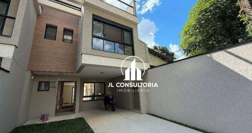 Sobrado com 3 dormitórios à venda, 168 m² por r$ 1.350.000,00 - água verde - curitiba/pr