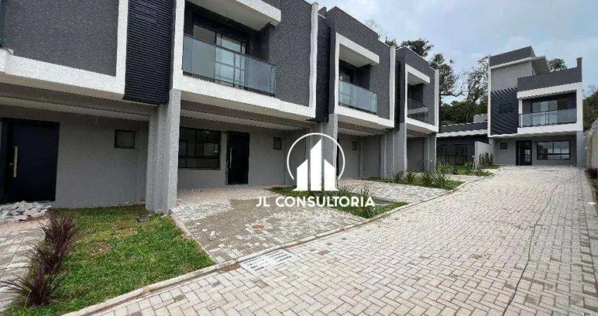 Sobrado com 3 dormitórios à venda, 98 m² por r$ 599.000,00 - umbará - curitiba/pr