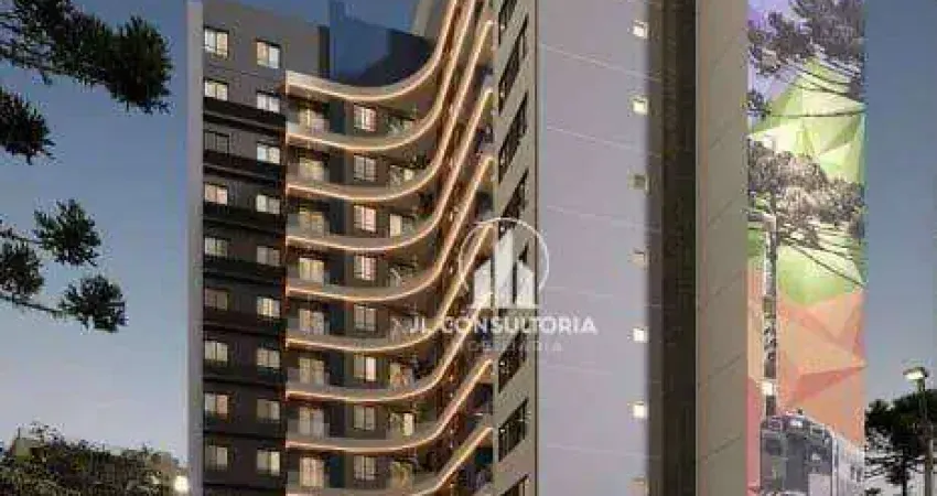 Apartamento com 1 dormitório à venda, 29 m² por R$ 277.500,00 - Centro - Pinhais/PR