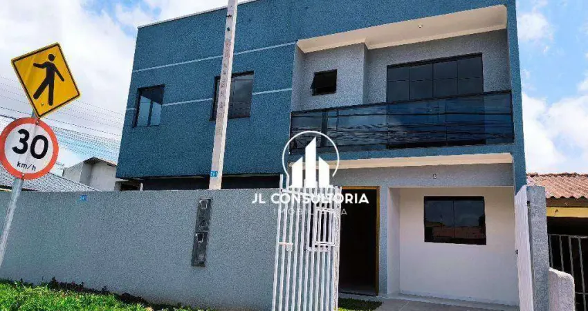 Sobrado à venda, 63 m² por r$ 380.000,00 - sítio cercado - curitiba/pr