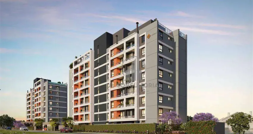 Apartamento com 2 dormitórios à venda, 54 m² por R$ 829.997,00 - Portão - Curitiba/PR