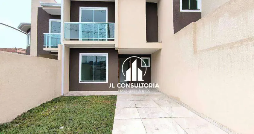 Sobrado com 3 dormitórios à venda, 95 m² por R$ 460.000,00 - Cidade Industrial - Curitiba/PR
