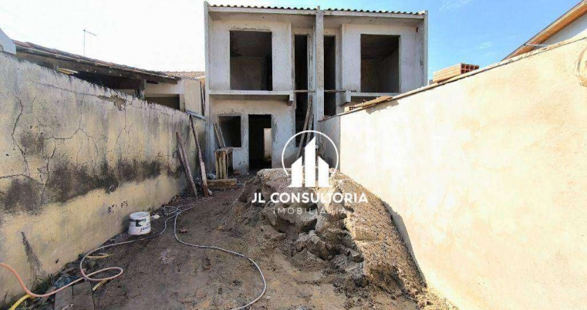 Sobrado com 3 dormitórios à venda, 82 m² por R$ 380.000,00 - Tatuquara - Curitiba/PR