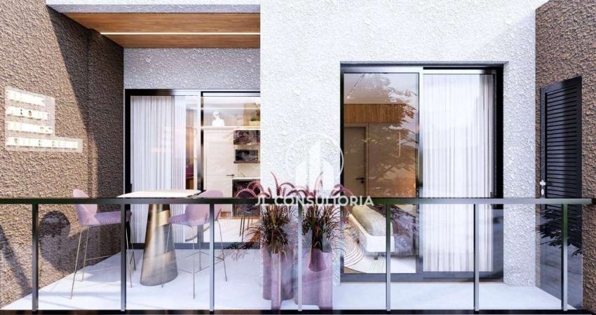 Studio com 1 dormitório à venda, 25 m² por R$ 325.500,00 - Alto da Rua XV - Curitiba/PR
