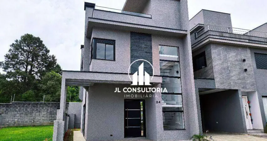 Sobrado à venda, 157 m² por r$ 1.199.000,00 - umbará - curitiba/pr