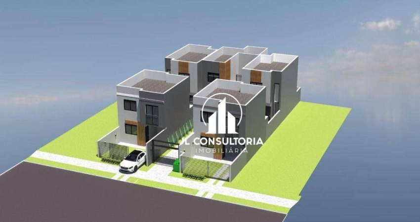Sobrado à venda, 62 m² por R$ 395.703,00 - Sítio Cercado - Curitiba/PR