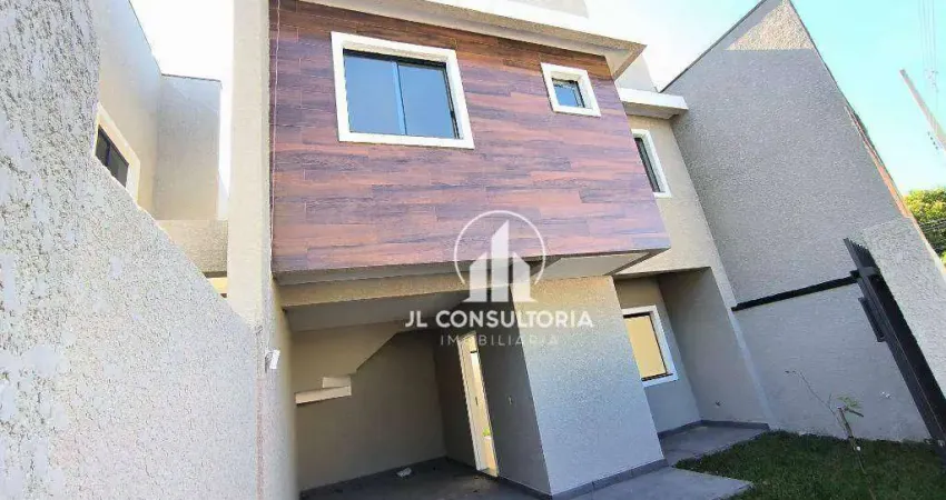 Sobrado à venda, 94 m² por R$ 530.000,00 - Sítio Cercado - Curitiba/PR